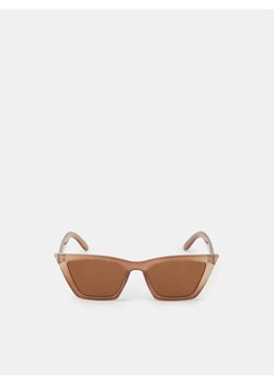 Sinsay - Okulary przeciwsłoneczne - brązowy ze sklepu Sinsay w kategorii Okulary przeciwsłoneczne damskie - zdjęcie 166013565
