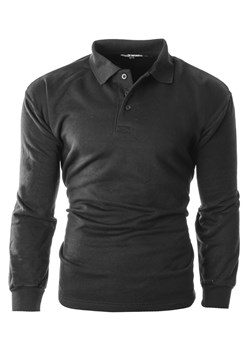 Ciepła Gruba Bluza FIREWALL - czarna ze sklepu Risardi w kategorii Bluzy męskie - zdjęcie 166015379