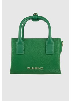 VALENTINO Zielona torebka o teksturze skóry seychelles shopping ze sklepu outfit.pl w kategorii Torby Shopper bag - zdjęcie 166021419