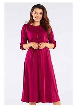 Awama Sukienka w kolorze bordowym ze sklepu Limango Polska w kategorii Sukienki - zdjęcie 166031248
