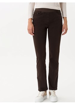 BRAX Spodnie &quot;Pamina&quot; w kolorze ciemnobrązowym ze sklepu Limango Polska w kategorii Spodnie damskie - zdjęcie 166031369