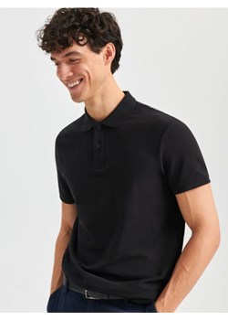 Sinsay - Koszulka polo - czarny ze sklepu Sinsay w kategorii T-shirty męskie - zdjęcie 166041187