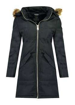 Geographical Norway Parka &quot;Canelle&quot; w kolorze granatowym ze sklepu Limango Polska w kategorii Kurtki damskie - zdjęcie 166043419