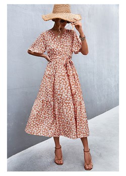 Sweet Summer Sukienka w kolorze brzoskwiniowym ze sklepu Limango Polska w kategorii Sukienki - zdjęcie 166043959