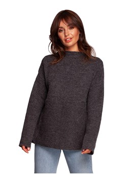 Be Wear Sweter w kolorze grafitowym ze sklepu Limango Polska w kategorii Swetry damskie - zdjęcie 166044805