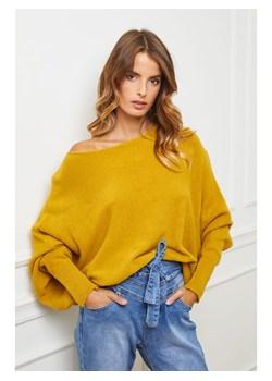 So Cachemire Sweter &quot;Egale&quot; w kolorze żółtym ze sklepu Limango Polska w kategorii Swetry damskie - zdjęcie 166045045