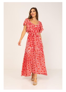 Peace &amp; Love Sukienka w kolorze czerwonym ze sklepu Limango Polska w kategorii Sukienki - zdjęcie 166047055