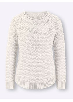 Heine Sweter w kolorze kremowym ze sklepu Limango Polska w kategorii Swetry damskie - zdjęcie 166047079