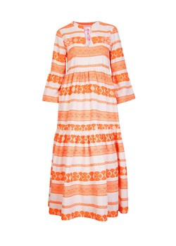 LIEBLINGSSTÜCK Sukienka &quot;Emine&quot; w kolorze pomarańczowo-kremowym ze sklepu Limango Polska w kategorii Sukienki - zdjęcie 166047096