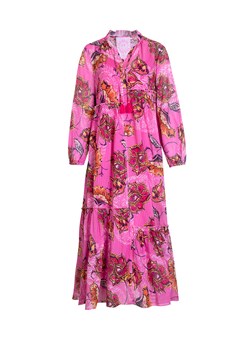 LIEBLINGSSTÜCK Sukienka &quot;Eleen&quot; w kolorze czarno-różowo-pomarańczowym ze sklepu Limango Polska w kategorii Sukienki - zdjęcie 166047099