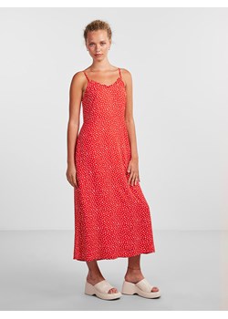 Pieces Sukienka w kolorze czerwonym ze sklepu Limango Polska w kategorii Sukienki - zdjęcie 166048569