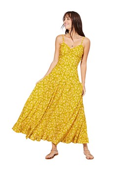 Aller Simplement Sukienka w kolorze biało-żółto-zielonym ze sklepu Limango Polska w kategorii Sukienki - zdjęcie 166049397
