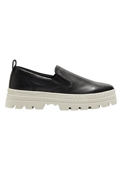 Marc O&apos;Polo Shoes Skórzane slippersy w kolorze czarnym ze sklepu Limango Polska w kategorii Półbuty damskie - zdjęcie 166050055