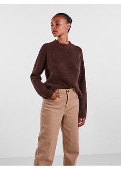 Pieces Sweter w kolorze brązowym ze sklepu Limango Polska w kategorii Swetry damskie - zdjęcie 166052188