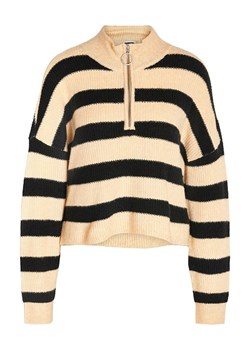 JDY Sweter w kolorze beżowo-czarnym ze sklepu Limango Polska w kategorii Swetry damskie - zdjęcie 166052218