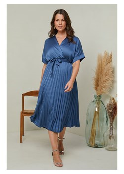 Curvy Lady Sukienka w kolorze niebieskim ze sklepu Limango Polska w kategorii Sukienki - zdjęcie 166052785