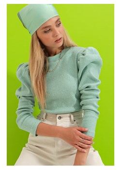 trendyol Sweter w kolorze miętowym ze sklepu Limango Polska w kategorii Swetry damskie - zdjęcie 166053149