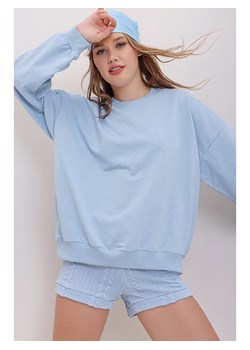 Trend Alacati Bluza w kolorze błękitnym ze sklepu Limango Polska w kategorii Bluzy damskie - zdjęcie 166053158