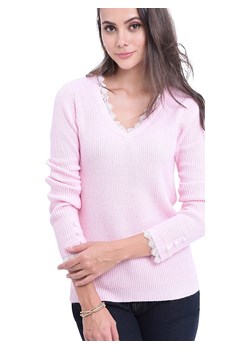 William de Faye Sweter w kolorze jasnoróżowym ze sklepu Limango Polska w kategorii Swetry damskie - zdjęcie 166054148