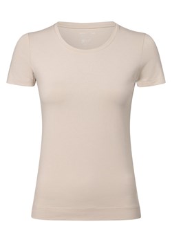 Marie Lund T-shirt damski Kobiety Dżersej beżowy jednolity ze sklepu vangraaf w kategorii Bluzki damskie - zdjęcie 166055395