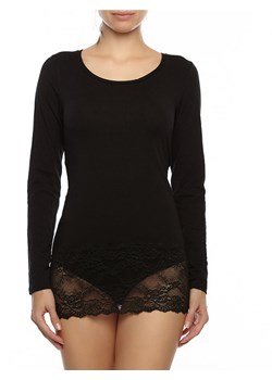 COTONELLA Koszulka w kolorze czarnym ze sklepu Limango Polska w kategorii Bluzki damskie - zdjęcie 166056857