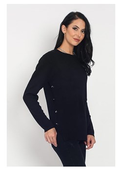 ASSUILI Sweter w kolorze czarnym ze sklepu Limango Polska w kategorii Swetry damskie - zdjęcie 166056929