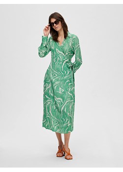 SELECTED FEMME Sukienka &quot;Sirine&quot; w kolorze zielonym ze sklepu Limango Polska w kategorii Sukienki - zdjęcie 166057488