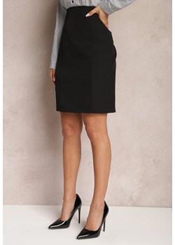 Czarna Ołówkowa Spódnica o Długości Mini Bezande ze sklepu Renee odzież w kategorii Spódnice - zdjęcie 166060059