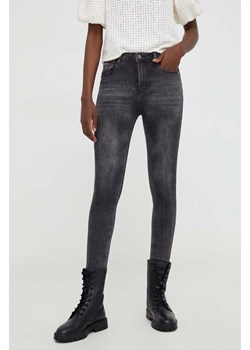 Answear Lab jeansy damskie kolor szary ze sklepu ANSWEAR.com w kategorii Jeansy damskie - zdjęcie 166070865