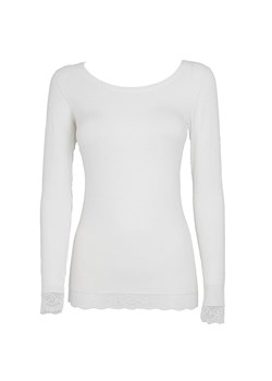 COTONELLA Koszulka w kolorze białym ze sklepu Limango Polska w kategorii Bluzki damskie - zdjęcie 166072278