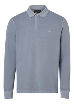 Marc O'Polo Męska koszulka polo Mężczyźni Bawełna jasnoniebieski jednolity ze sklepu vangraaf w kategorii T-shirty męskie - zdjęcie 166072529