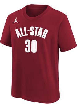 T-shirt dla dużych dzieci (chłopców) Nike NBA Stephen Curry Golden State Warriors All-Star Essential - Czerwony ze sklepu Nike poland w kategorii T-shirty chłopięce - zdjęcie 166077616