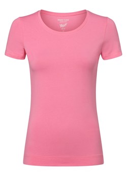 Marie Lund T-shirt damski Kobiety Dżersej wyrazisty róż jednolity ze sklepu vangraaf w kategorii Bluzki damskie - zdjęcie 166085098