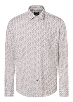 JOOP! Koszula męska Mężczyźni Slim Fit Bawełna biały wzorzysty ze sklepu vangraaf w kategorii Koszule męskie - zdjęcie 166085105