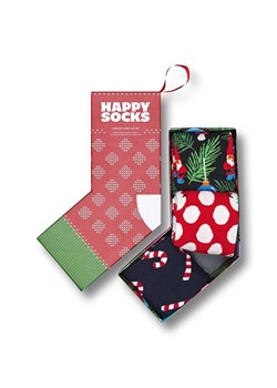 Happy Socks skarpetki Christmas 3-pack ze sklepu ANSWEAR.com w kategorii Skarpetki damskie - zdjęcie 166092687