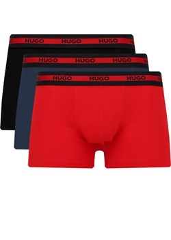 Hugo Bodywear Bokserki 3-pack TRUNK TRIPLET PLANE ze sklepu Gomez Fashion Store w kategorii Majtki męskie - zdjęcie 166109245