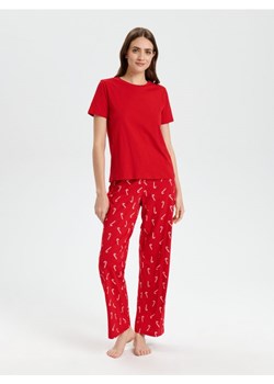 Sinsay - Piżama - czerwony ze sklepu Sinsay w kategorii Piżamy damskie - zdjęcie 166110536