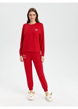 Sinsay - Piżama dwuczęściowa - czerwony ze sklepu Sinsay w kategorii Piżamy damskie - zdjęcie 166110589