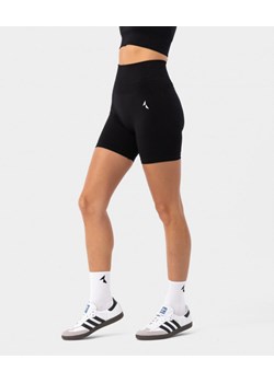Damskie legginsy treningowe krótkie Carpatree Blaze Seamless Shorts - czarne ze sklepu Sportstylestory.com w kategorii Szorty - zdjęcie 166111335