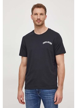 Pepe Jeans t-shirt bawełniany Clementine męski kolor czarny z nadrukiem ze sklepu ANSWEAR.com w kategorii T-shirty męskie - zdjęcie 166114886