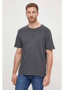 Pepe Jeans t-shirt bawełniany Dave Tee męski kolor szary z nadrukiem ze sklepu ANSWEAR.com w kategorii T-shirty męskie - zdjęcie 166114896