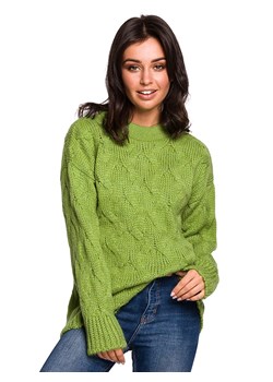 Be Wear Sweter w kolorze zielonym ze sklepu Limango Polska w kategorii Swetry damskie - zdjęcie 166122049
