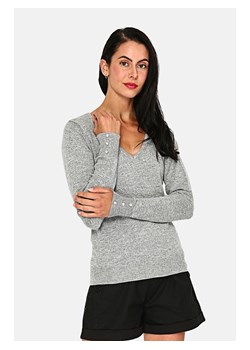 ASSUILI Sweter w kolorze szarym ze sklepu Limango Polska w kategorii Swetry damskie - zdjęcie 166122166