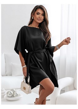 Kobieca sukienka nietoperz CANDICE - czarna ze sklepu magmac.pl w kategorii Sukienki - zdjęcie 166124789