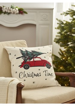 Sinsay - Poszewka na poduszkę - kremowy ze sklepu Sinsay w kategorii Poszewki na poduszki - zdjęcie 166125895