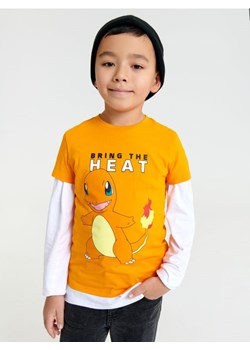 Sinsay - Koszulka - pomarańczowy ze sklepu Sinsay w kategorii T-shirty chłopięce - zdjęcie 166125997