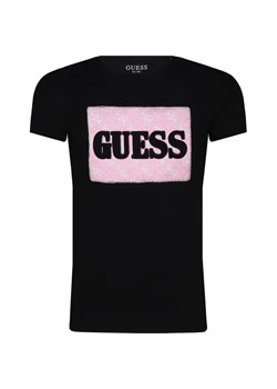 Guess T-shirt | Regular Fit ze sklepu Gomez Fashion Store w kategorii Bluzki dziewczęce - zdjęcie 166139747