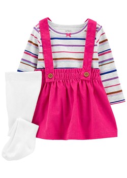 carter&apos;s 3-częściowy zestaw w kolorze różowym ze sklepu Limango Polska w kategorii Komplety niemowlęce - zdjęcie 166142495