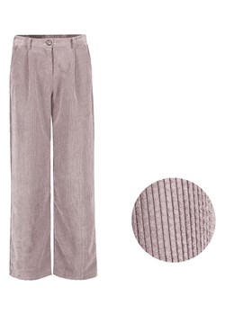 Sublevel Spodnie sztruksowe w kolorze jasnoróżowym ze sklepu Limango Polska w kategorii Spodnie damskie - zdjęcie 166143209