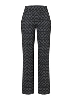 MAC Spodnie &quot;Chiara&quot; w kolorze czarno-szarym ze sklepu Limango Polska w kategorii Spodnie damskie - zdjęcie 166143318